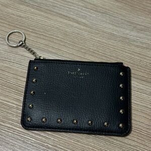 Black Leather Wallet Kate Spade